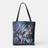 Tote Bag Dragon papillon spatial (Dos)