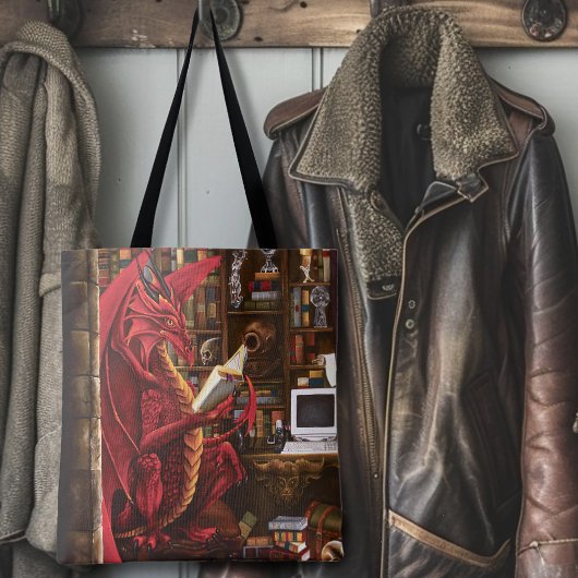 Tote Bag Dragon Podcast Library