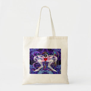 Tote Bag Dragon Psychédélique Surréaliste Voler