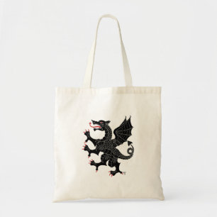 Tote Bag Dragon rampant de sable