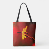 Tote Bag Dragon rouge (Dos)
