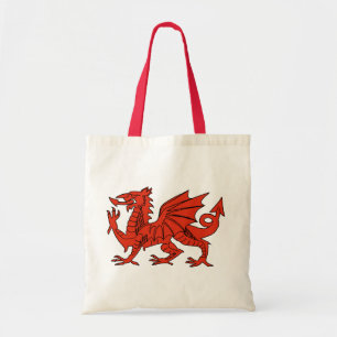 Tote Bag Dragon rouge