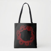 Tote Bag Dragon Rouge (Devant)