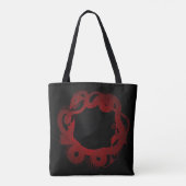 Tote Bag Dragon Rouge (Dos)