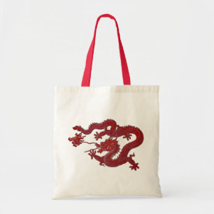 Tote Bag Dragon rouge de cire