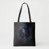 Tote Bag Dragon RPG | Nebula Imaginaire Tabletop Gamer Dice (Devant)
