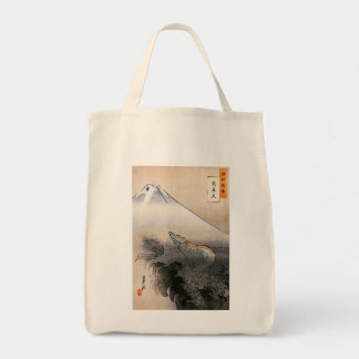 Tote Bag Dragon se levant jusqu'au ciel