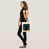Tote Bag Dragon sombre et médiéval (Devant (modèle))