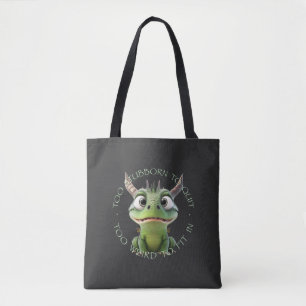 Tote Bag Dragon Trop Têtu Pour Cesser Trop Étrange Pour S'A