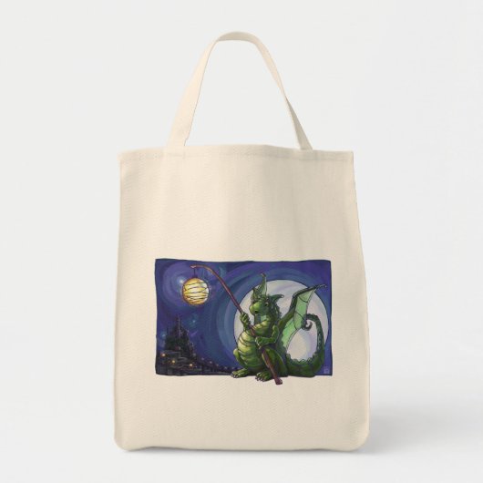 Tote Bag Dragon Watch Art (Devant)