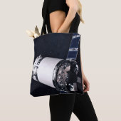 Tote Bag Dragon Xl Spacecraft S'Approche D'Une Passerelle L (De près)