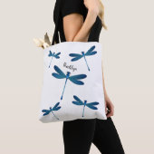 Tote Bag Dragonfly cartoon illustration (De près)