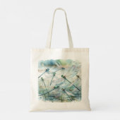 Tote Bag Dragonfly Dance REF181 - Watercolor (Dos)