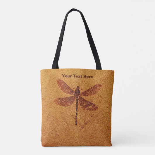 Tote Bag Dragonfly fossile (Dos)