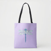Tote Bag Dragonfly in Dots (Devant)
