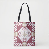 Tote Bag Dragonfly Motif de conception de mode ornementale (Devant)