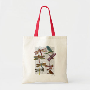 Tote Bag Dragonfly Print 3