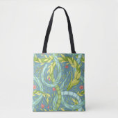 Tote Bag Dragons en bois (Devant)