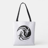 Tote Bag Dragons en duel (Dos)