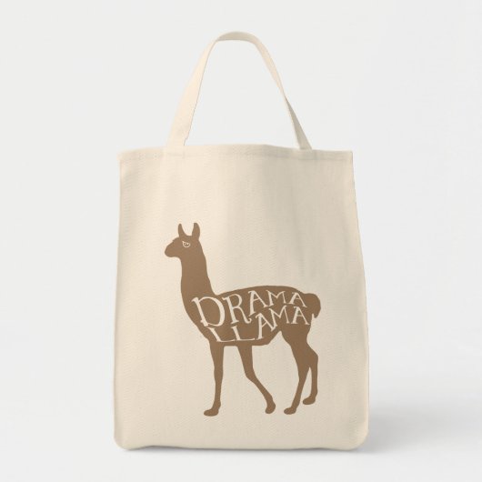 Tote Bag Drama Llama (Devant)