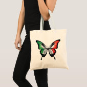 Tote Bag Drapeau à queue noire en Italie (Devant (produit))
