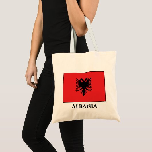Tote Bag Drapeau albanais (Devant (produit))