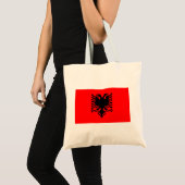 Tote Bag Drapeau Albanie (Devant (produit))