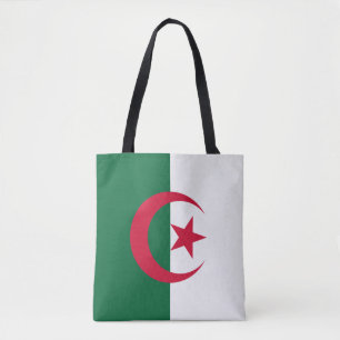 Tote Bag Drapeau algérien patriotique