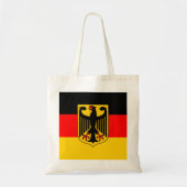 Tote Bag Drapeau Allemagne (Devant)