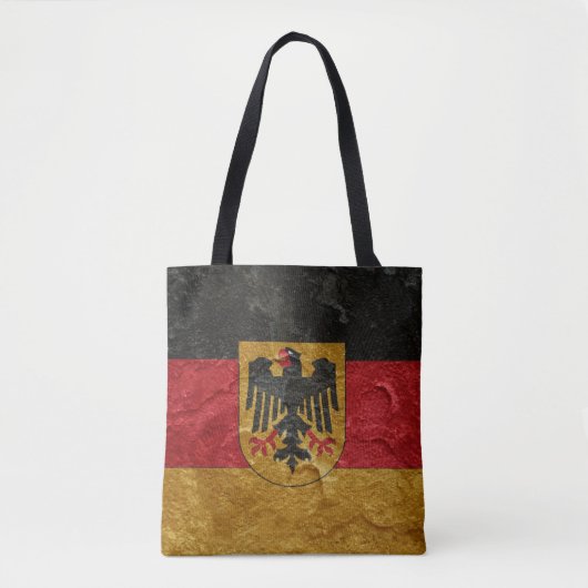 Tote Bag Drapeau allemand (Devant)