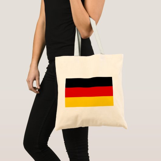 Tote Bag Drapeau allemand (Allemagne) (Devant (produit))