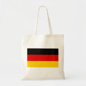 Tote Bag Drapeau allemand (Allemagne) (Devant)