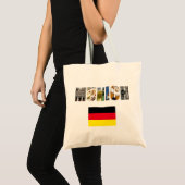 Tote Bag Drapeau allemand de Munich (Devant (produit))