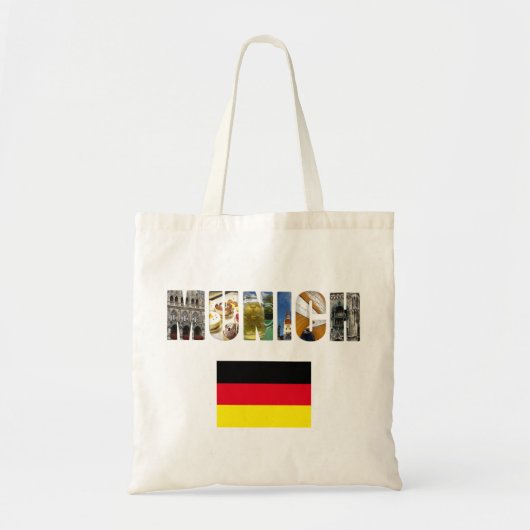 Tote Bag Drapeau allemand de Munich (Devant)