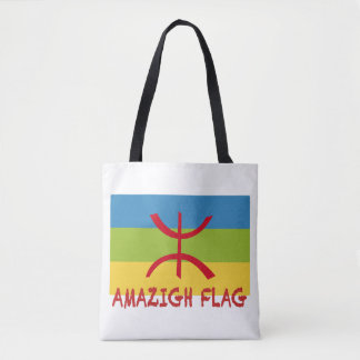 Tote Bag Drapeau Amazigh - Drapeau Amazigh Drapeau