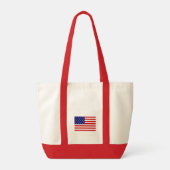 Tote Bag Drapeau américain (Dos)