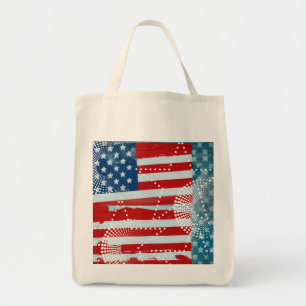 Tote Bag Drapeau américain