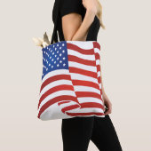 Tote Bag Drapeau américain (De près)