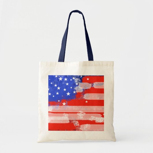 Tote Bag Drapeau américain (Devant)