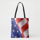 Tote Bag Drapeau Américain (Devant)