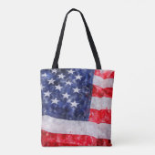 Tote Bag Drapeau américain (Dos)