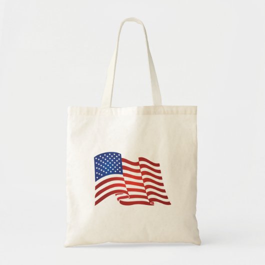 Tote Bag Drapeau américain (Devant)