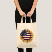 Tote Bag Drapeau américain (Devant (produit))