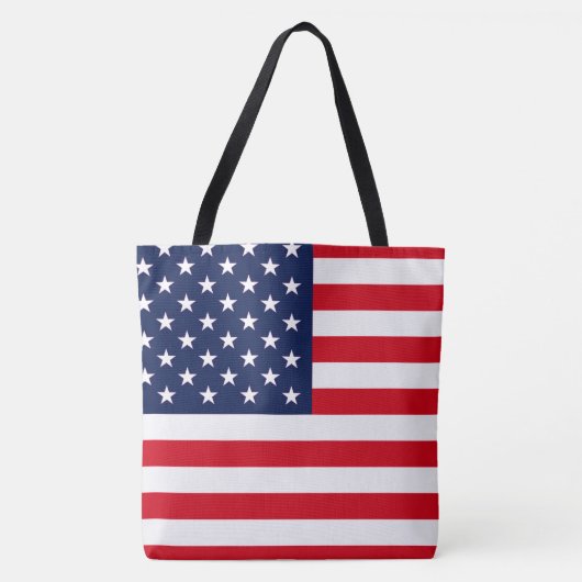 Tote Bag Drapeau américain (Devant)