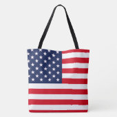 Tote Bag Drapeau américain (Dos)