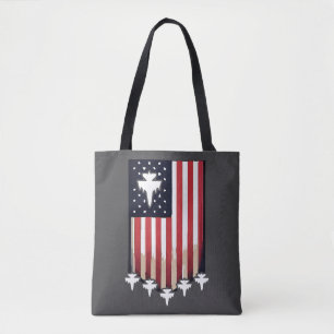 Tote Bag Drapeau Américain 4 juillet-65079
