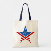 Tote Bag Drapeau américain 5 points Stars & Stripes (Dos)