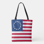 Tote Bag Drapeau américain Betsy Ross (Dos)