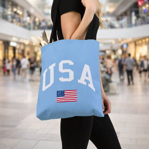 Tote Bag Drapeau américain de la fête de l'indépendance pat