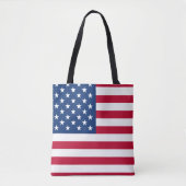 Tote Bag Drapeau américain patriotique Drapeau américain ét (Devant)